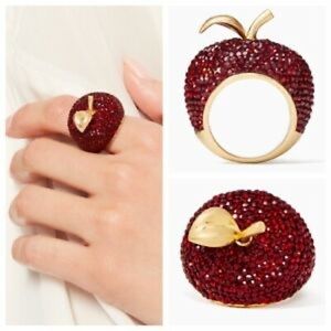 Kate Spade apple ring 8
